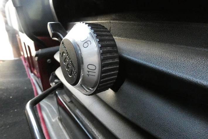 Rød Mercedes Sprinter 219 fra 2013