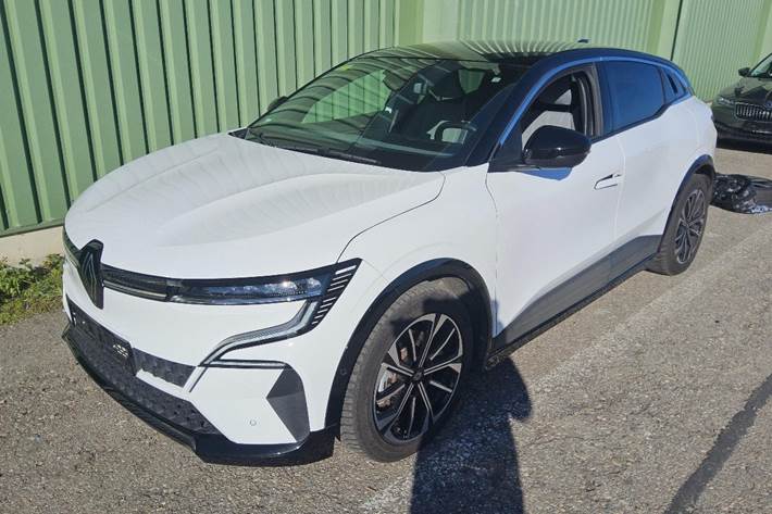 Hvid Renault Megane E-Tech fra 2023