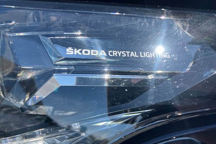 Sort Skoda Enyaq fra 2022