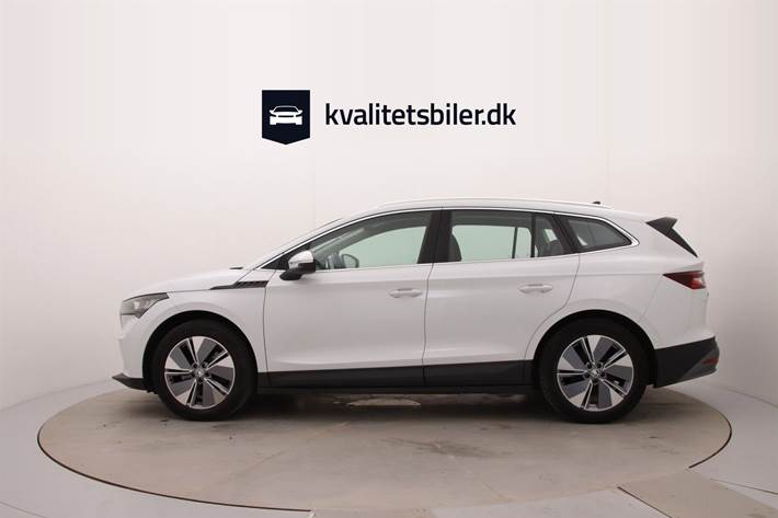 Hvid Skoda Enyaq iV fra 2021