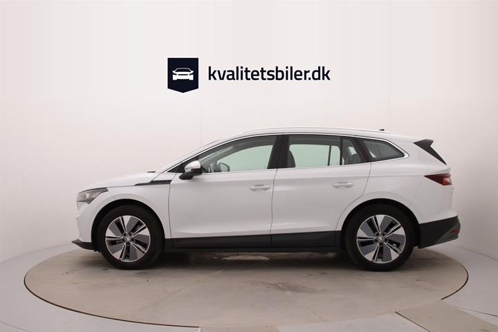Hvid Skoda Enyaq iV fra 2021