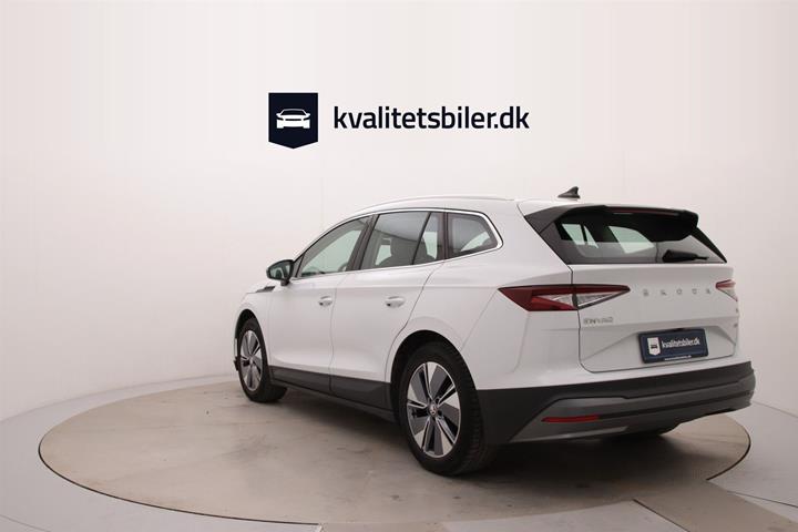 Hvid Skoda Enyaq iV fra 2021
