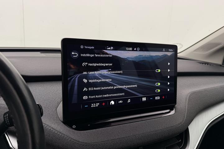 Hvid Skoda Enyaq iV fra 2021