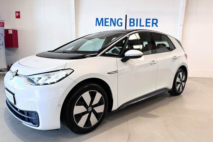 Hvid VW ID.3 fra 2022
