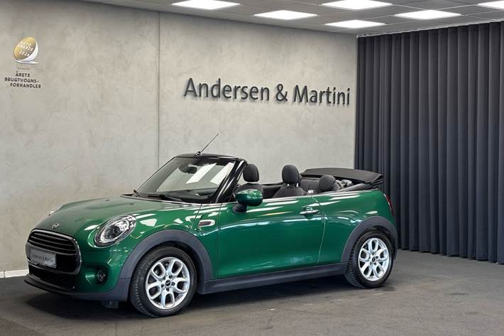 Grøn Mini Cooper fra 2020