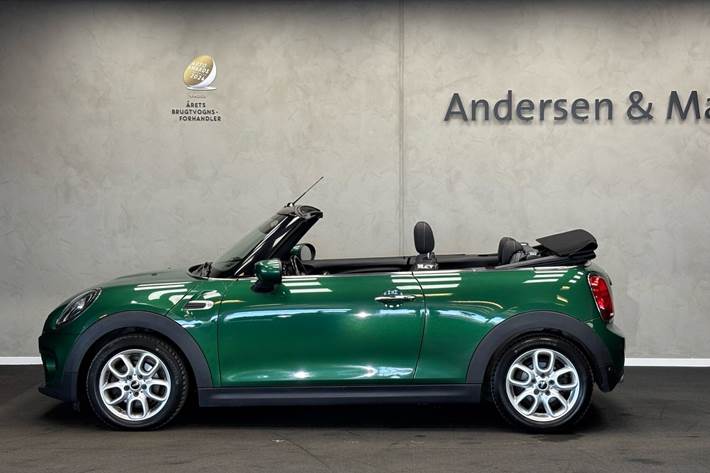 Grøn Mini Cooper fra 2020