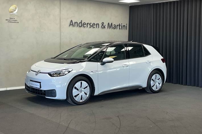 Hvid VW ID.3 fra 2022