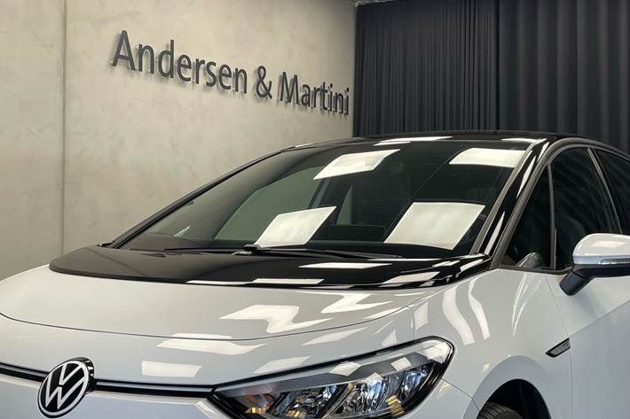 Hvid VW ID.3 fra 2022