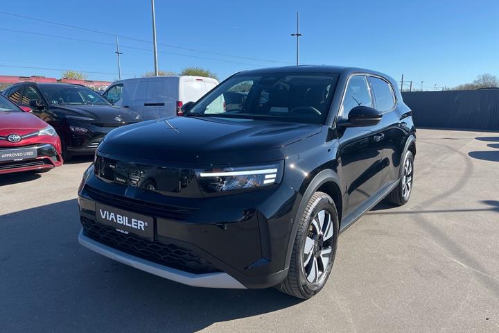 Sort Opel Frontera fra 2025 set udefra