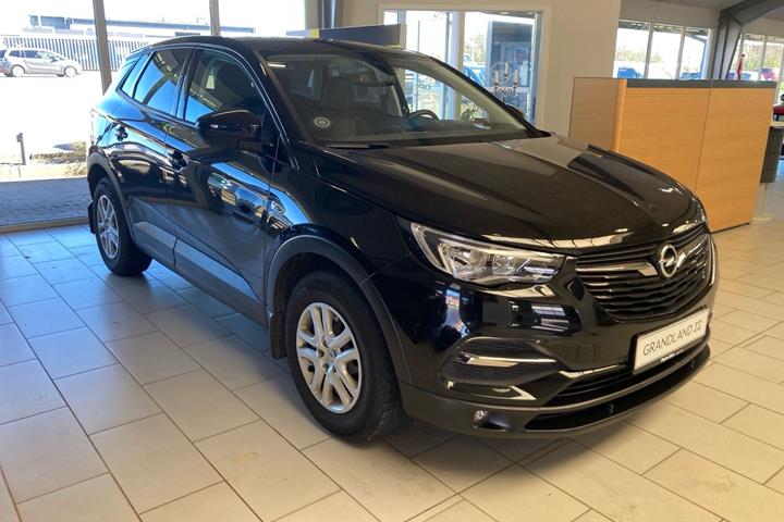 Sort Opel Grandland X fra 2020