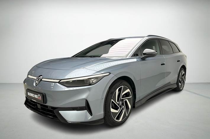 Blå VW ID.7 fra 2024