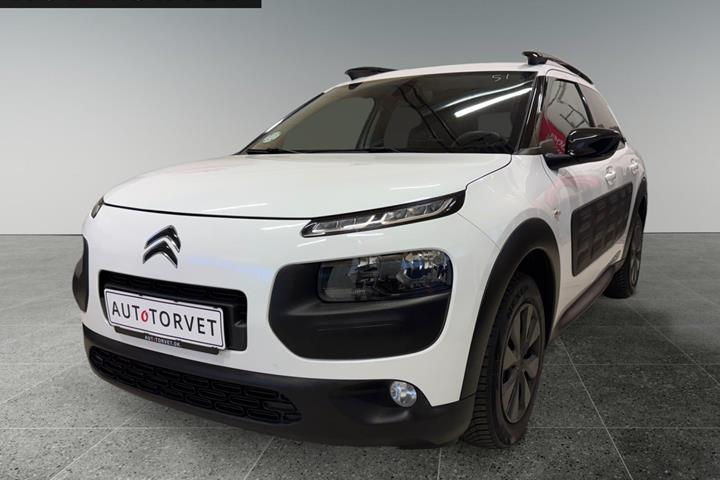 Hvid Citroën C4 Cactus fra 2017 set udefra