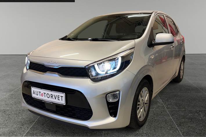 Sølv Kia Picanto fra 2023