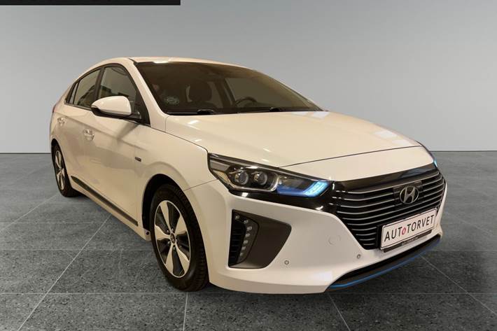 Hvid Hyundai Ioniq fra 2018