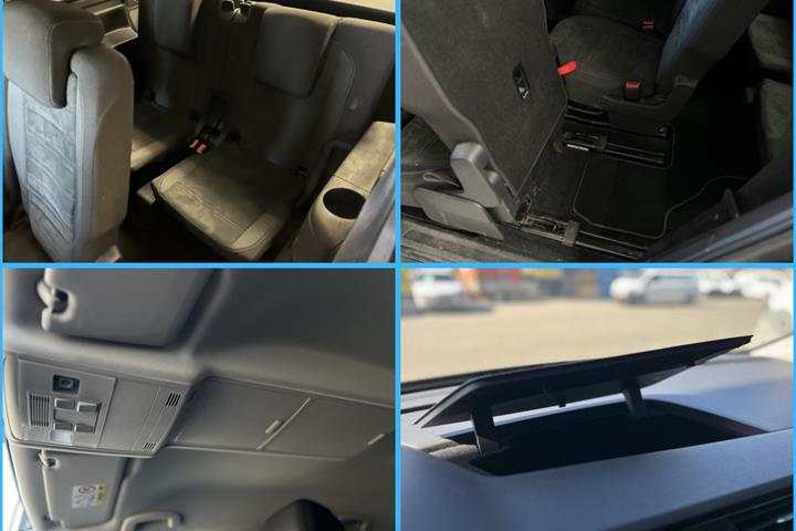Grå VW Touran fra 2017