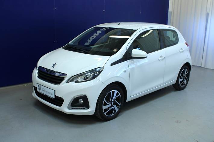Hvid Peugeot 108 fra 2017