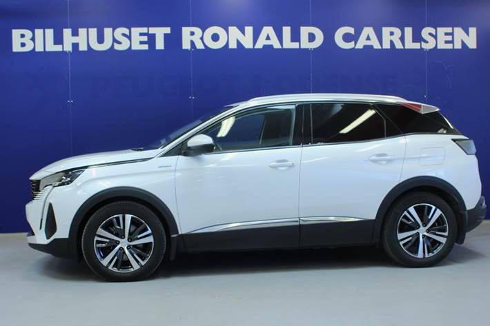 Hvid Peugeot 3008 fra 2021