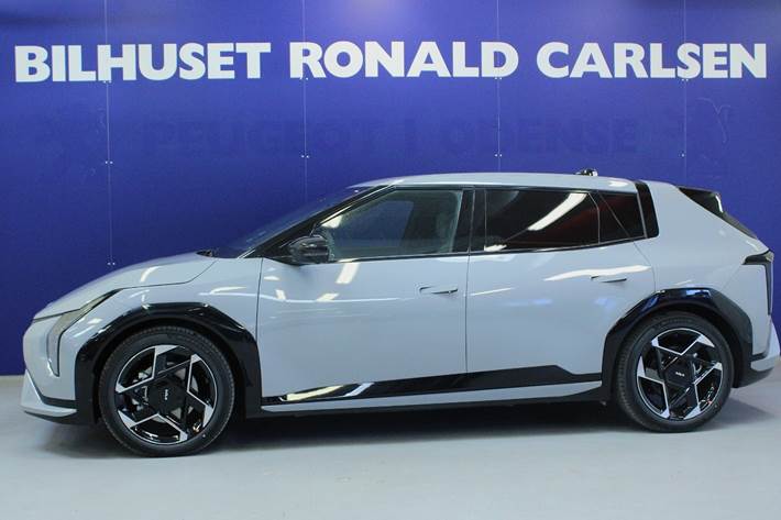 Grå Kia EV4 fra 2026