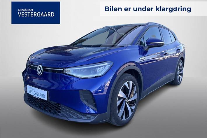 Blå VW ID.4 fra 2023