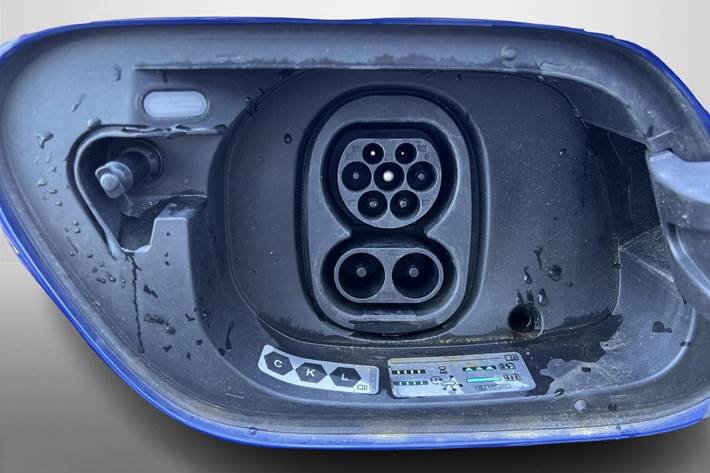 Blå VW ID.4 fra 2023