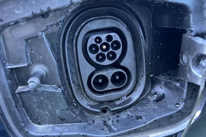 Sort Skoda Enyaq fra 2022