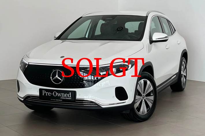 Hvid Mercedes EQA300 fra 2025
