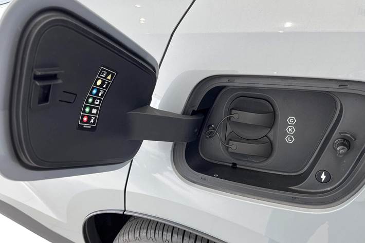 Grå Volvo EX30 fra 2024