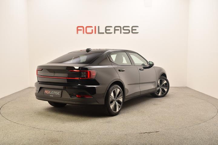 Sort Polestar 2 fra 2023