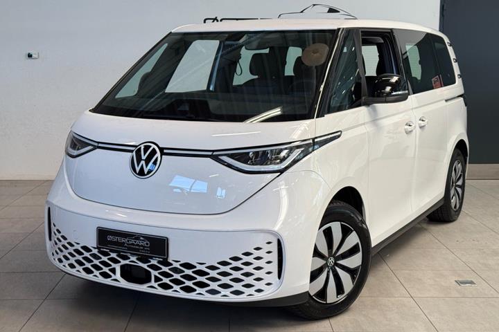 Hvid VW ID.Buzz fra 2026 set udefra