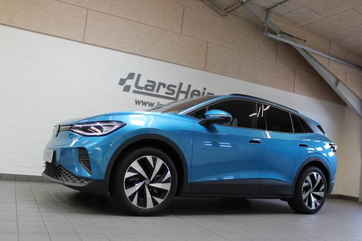 Blå VW ID.4 fra 2025
