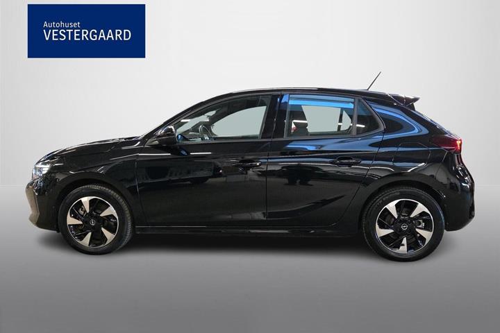 Sort Opel Corsa-e fra 2024
