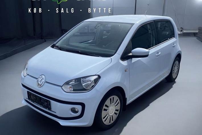 Blå VW up fra 2013