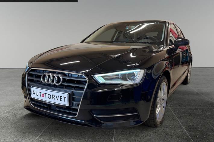 Sort Audi A3 fra 2014