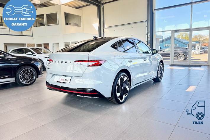 Grå Skoda Enyaq fra 2026