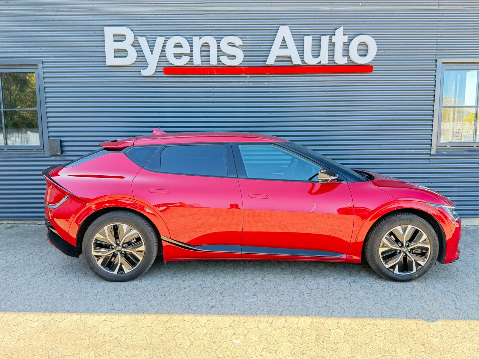 Rød Kia EV6 fra 2022
