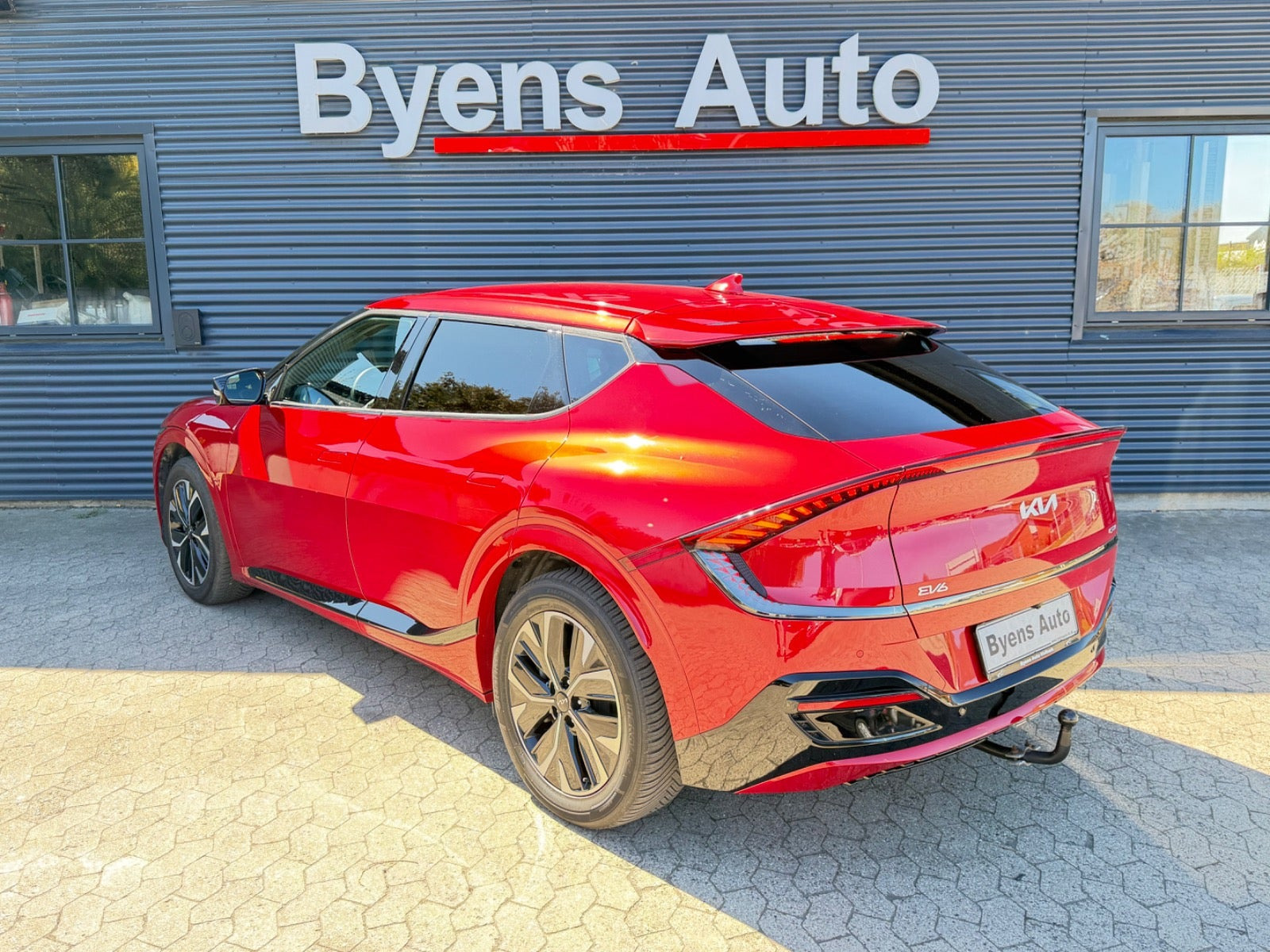 Rød Kia EV6 fra 2022