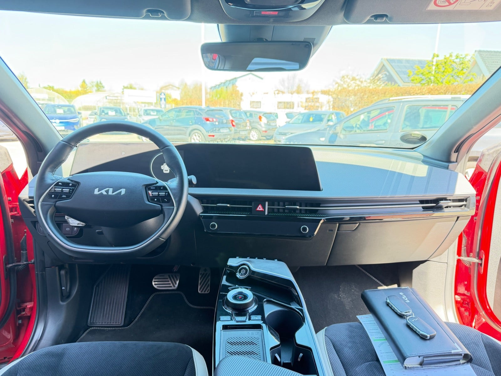 Rød Kia EV6 fra 2022