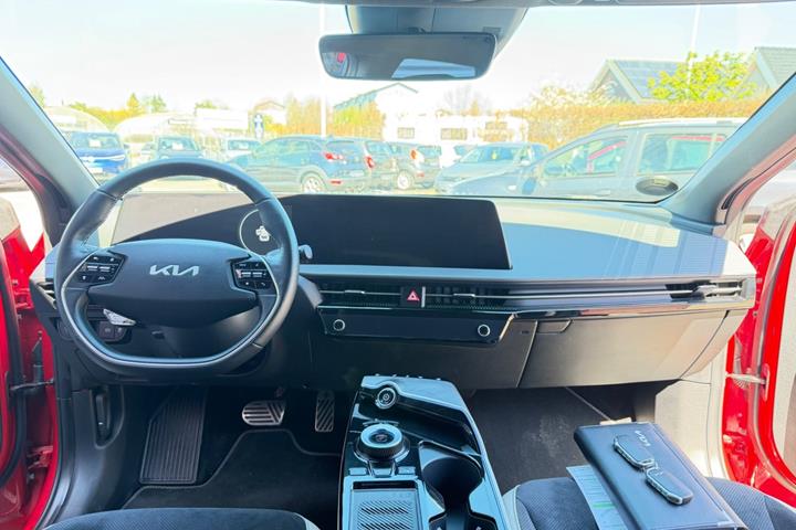 Rød Kia EV6 fra 2022