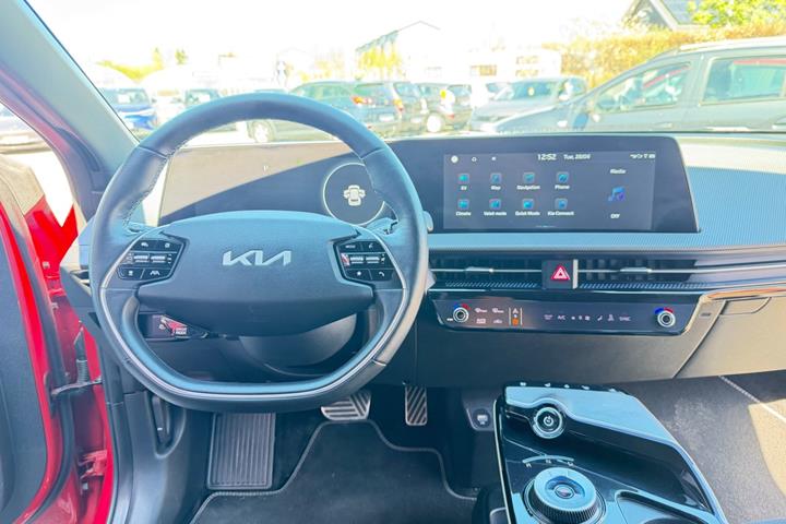 Rød Kia EV6 fra 2022
