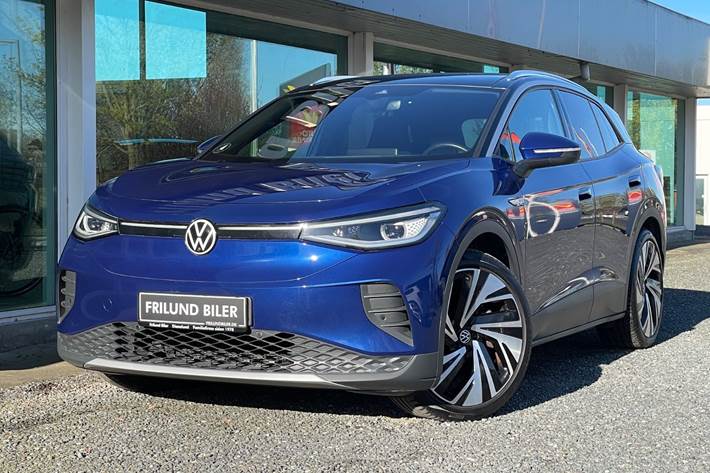 Blå VW ID.4 fra 2022