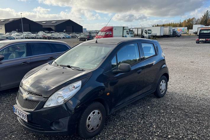 Sort Chevrolet Spark fra 2011