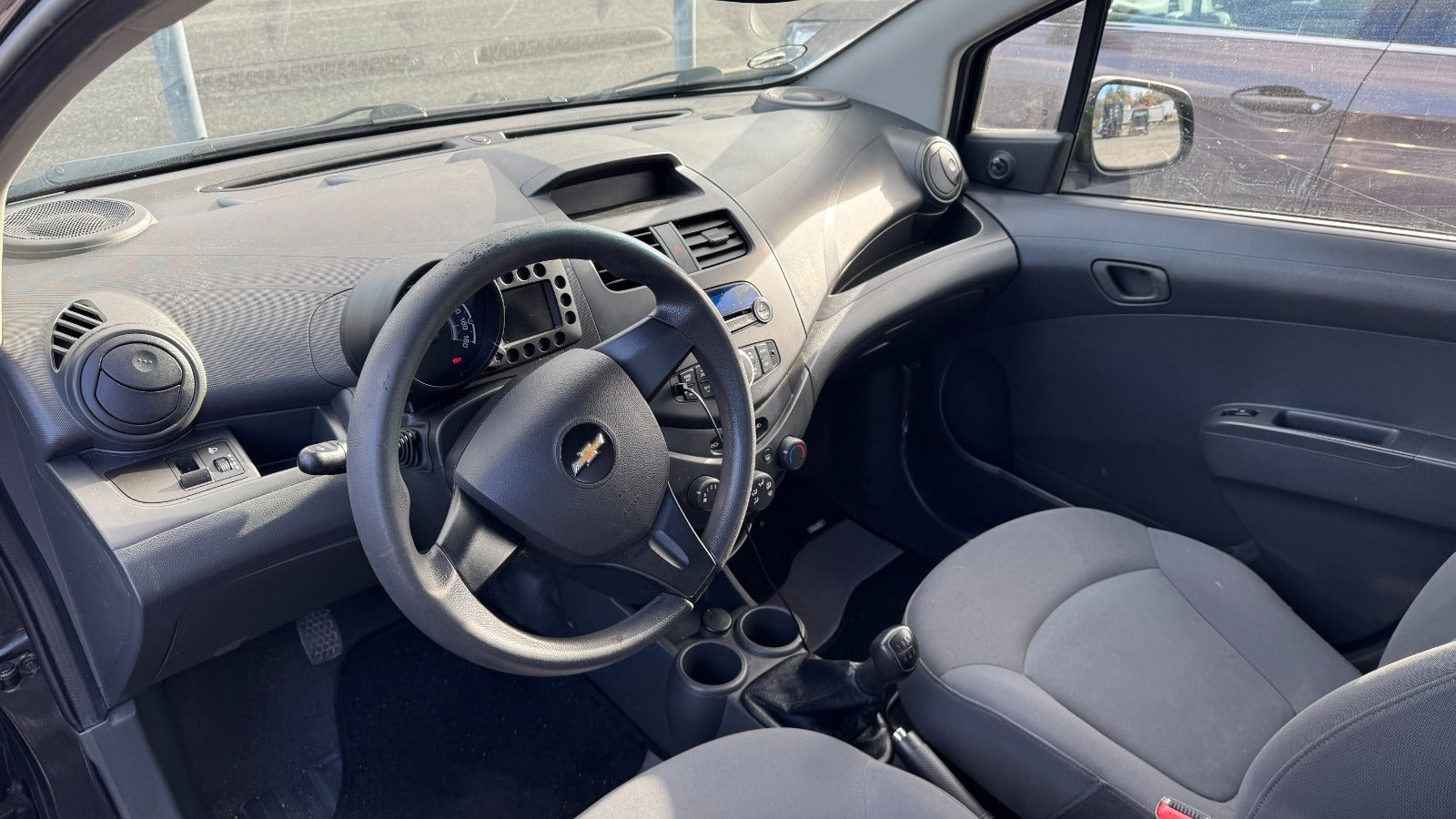Sort Chevrolet Spark fra 2011