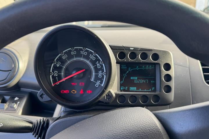 Sort Chevrolet Spark fra 2011