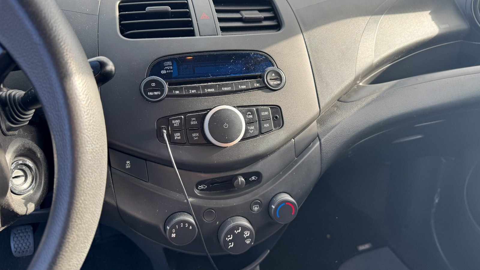 Sort Chevrolet Spark fra 2011