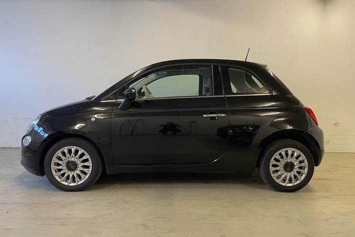Sort Fiat 500 fra 2017