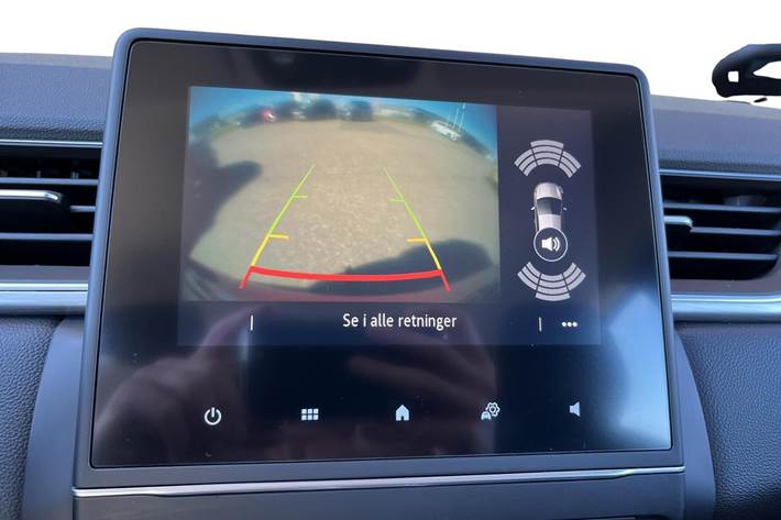 Rød Renault Captur fra 2020