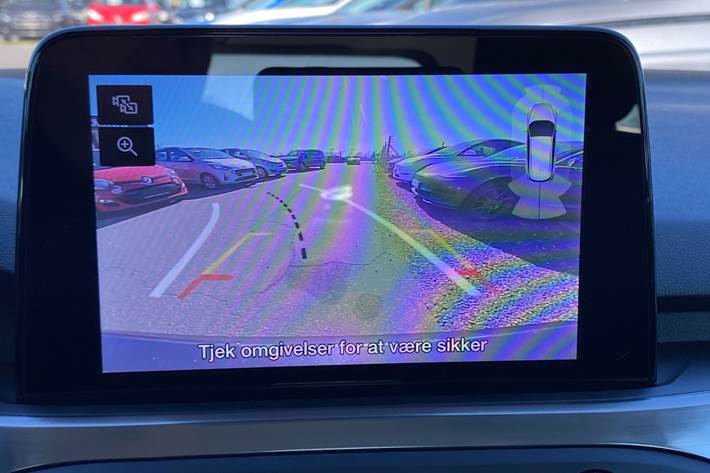 Grå Ford Focus fra 2019