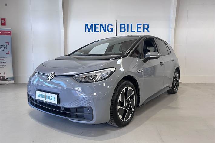 Grå VW ID.3 fra 2022