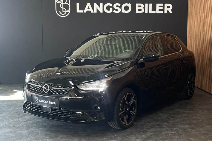 Sort Opel Corsa fra 2023