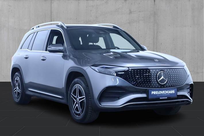 Grå Mercedes EQB250+ fra 2024